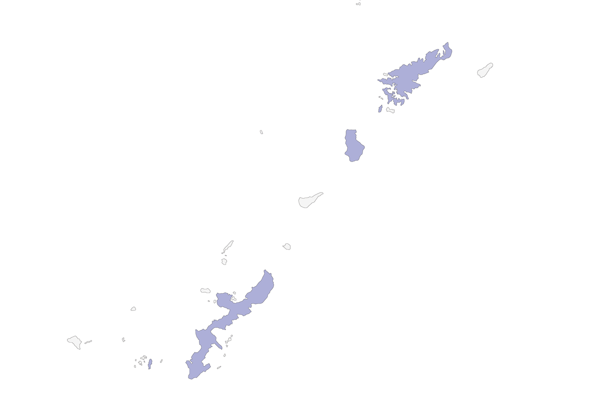 Amami Woodcock, Distribution 1