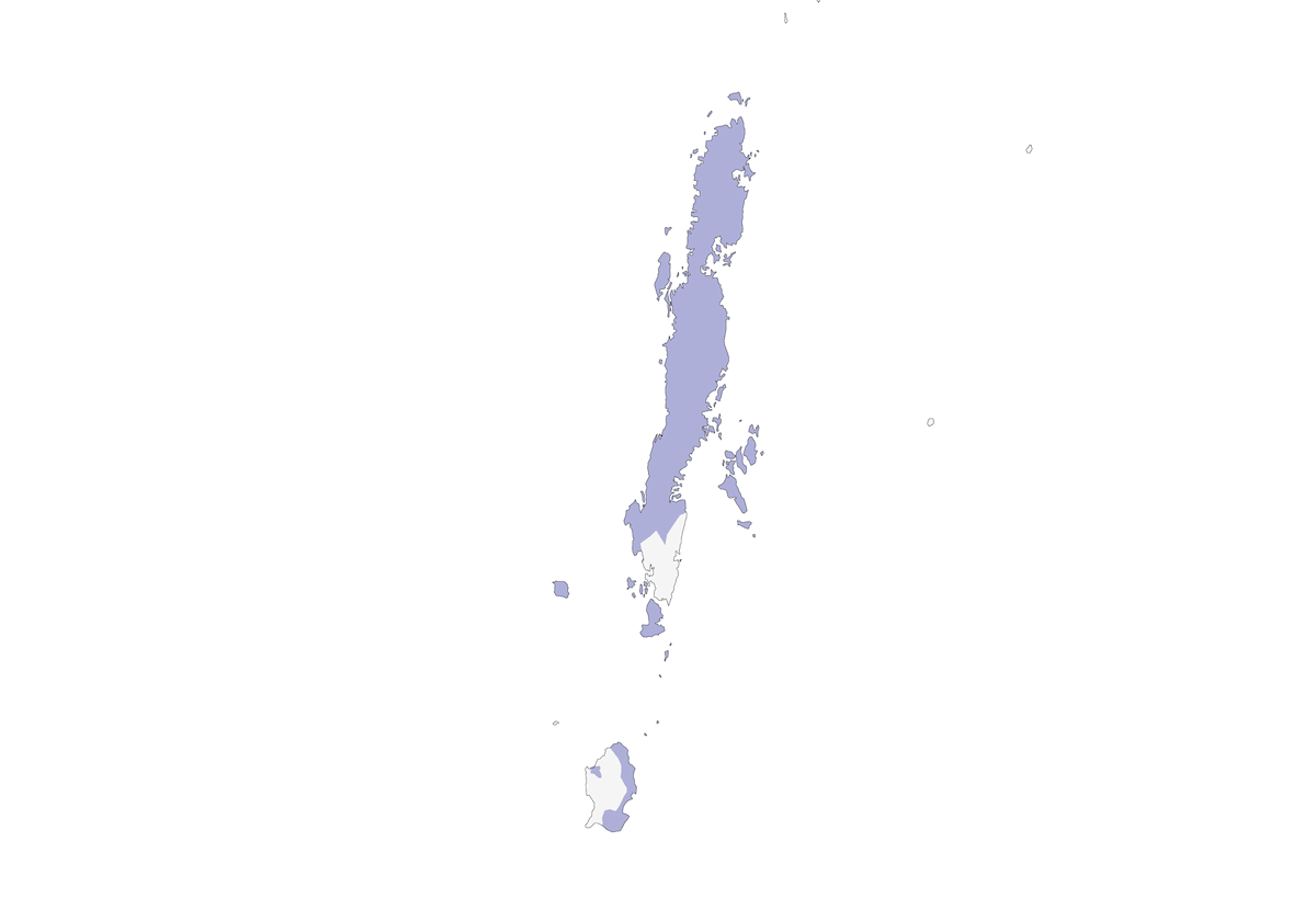Andaman Serpent-Eagle, Distribution 1