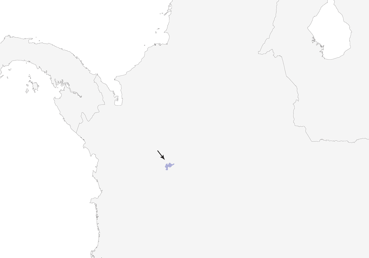 Antioquia Brushfinch, 分布 1