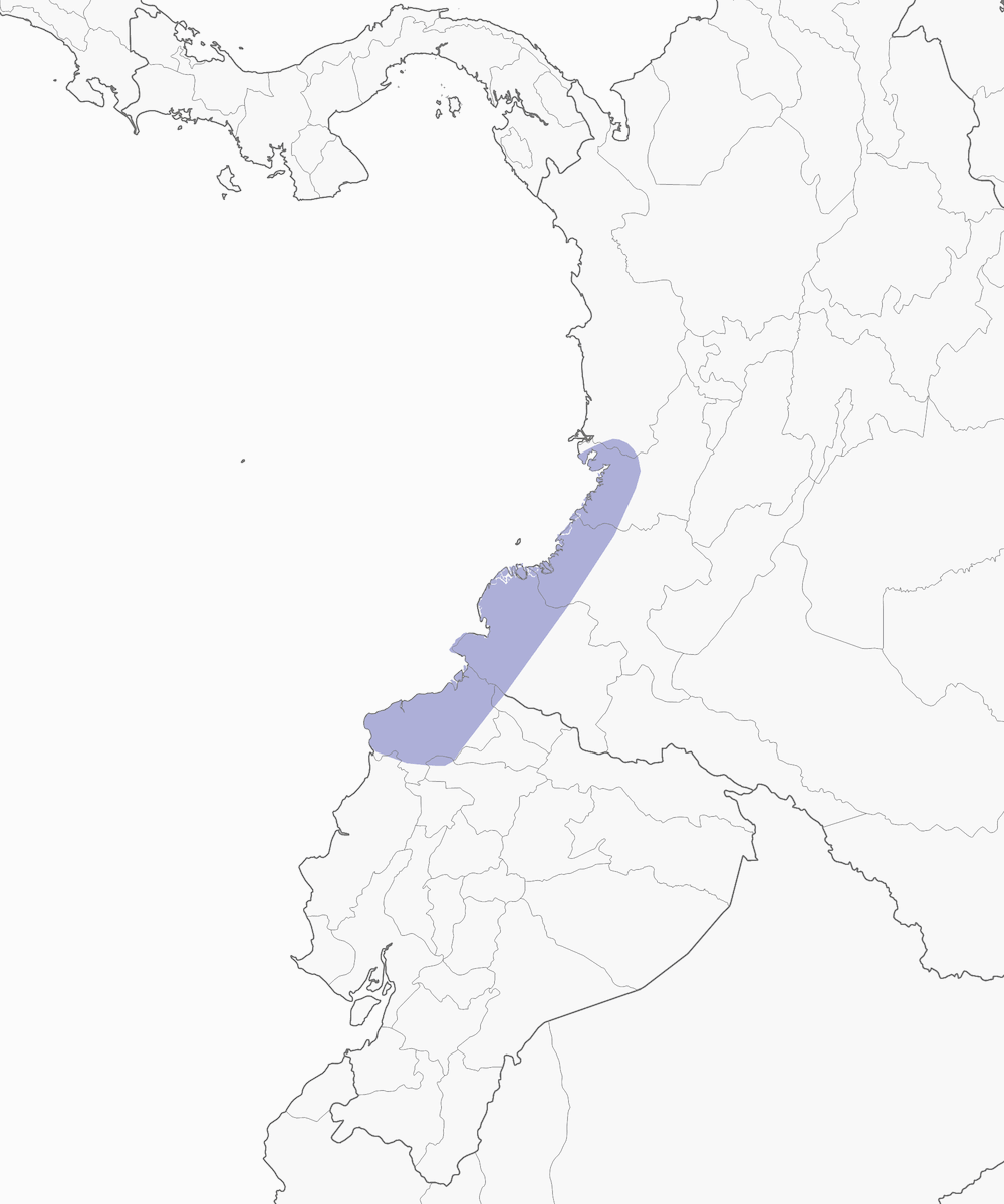 Cuco Terrestre Bandado, Distribución 1