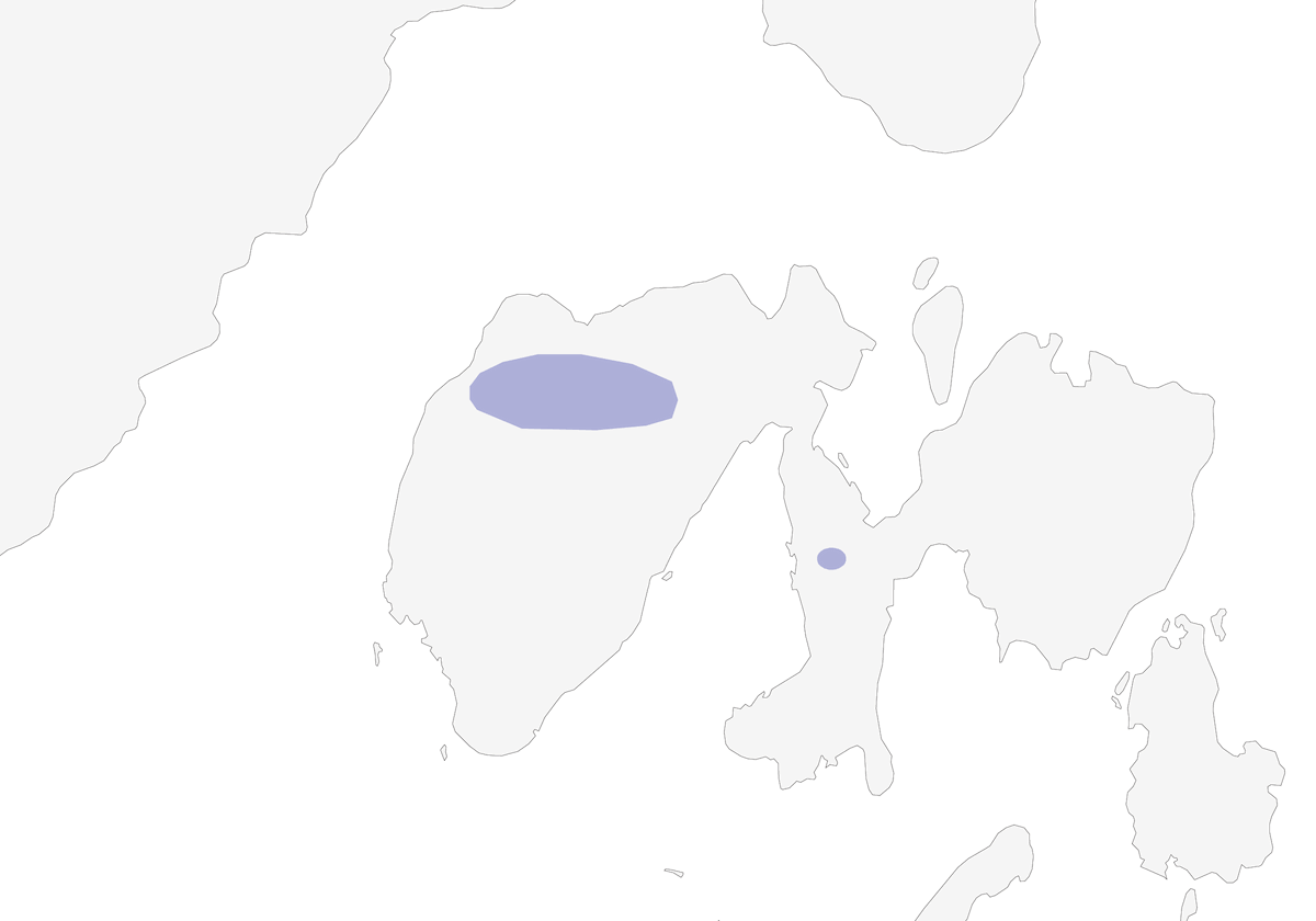 Banggai-Krähe, Verbreitung 1