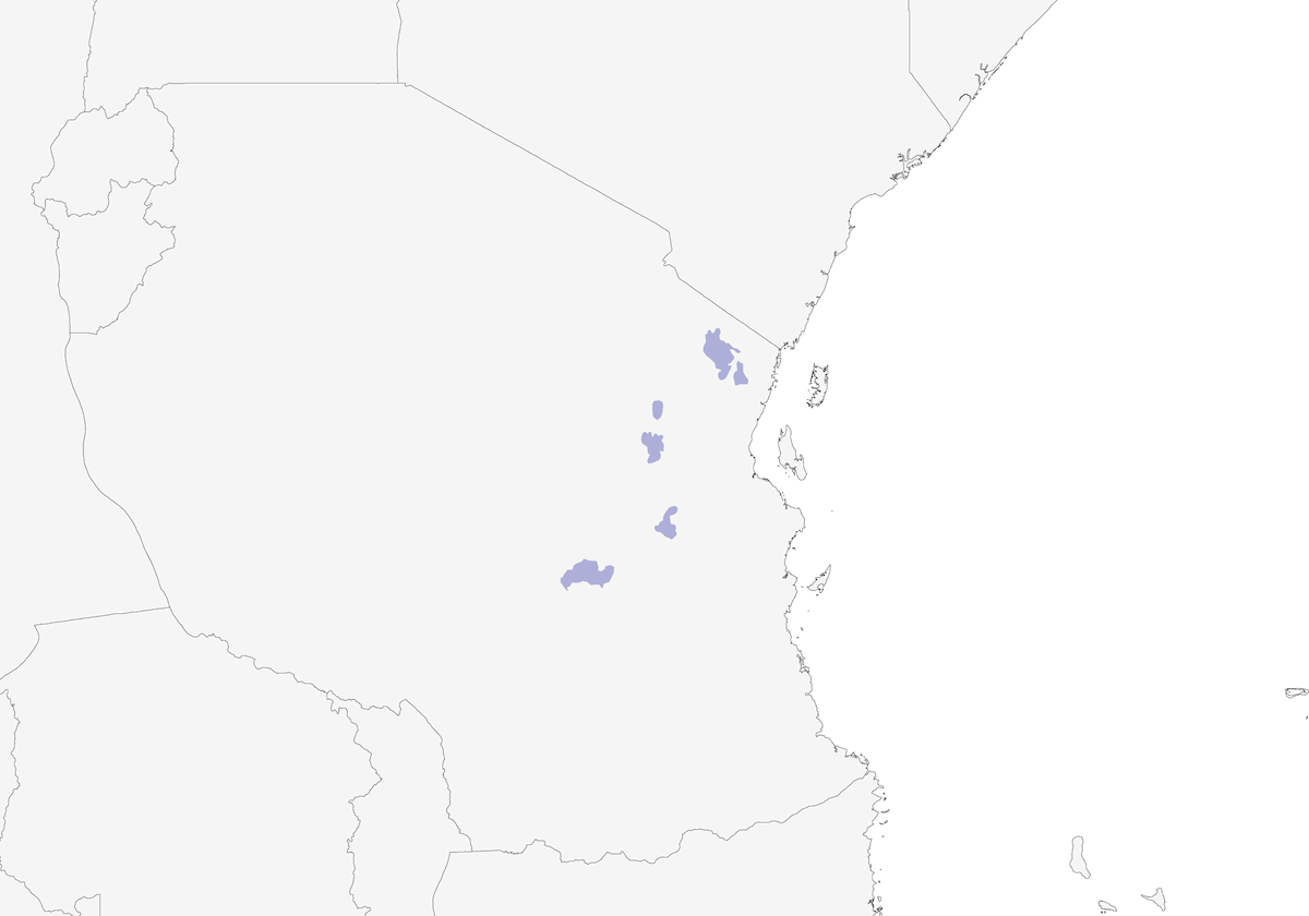 Banded Sunbird, Distribution 1