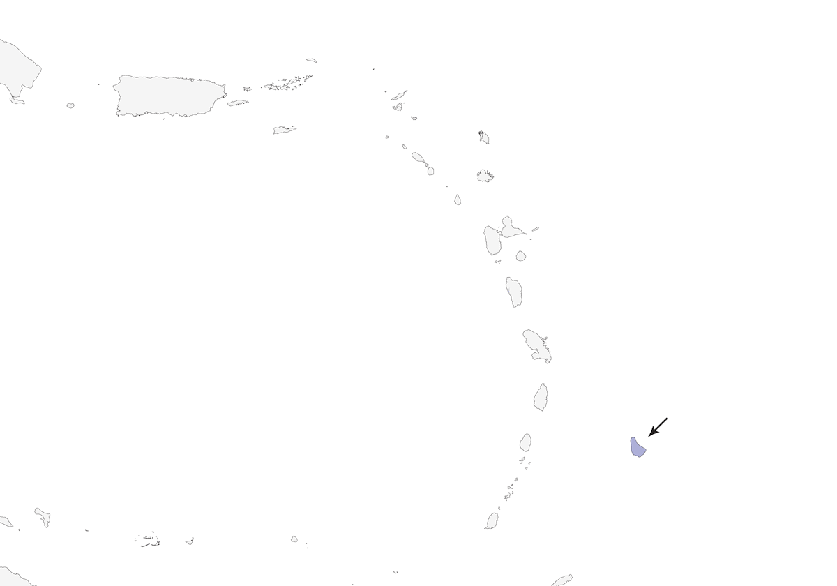 Semillero de Barbados, Distribución 1