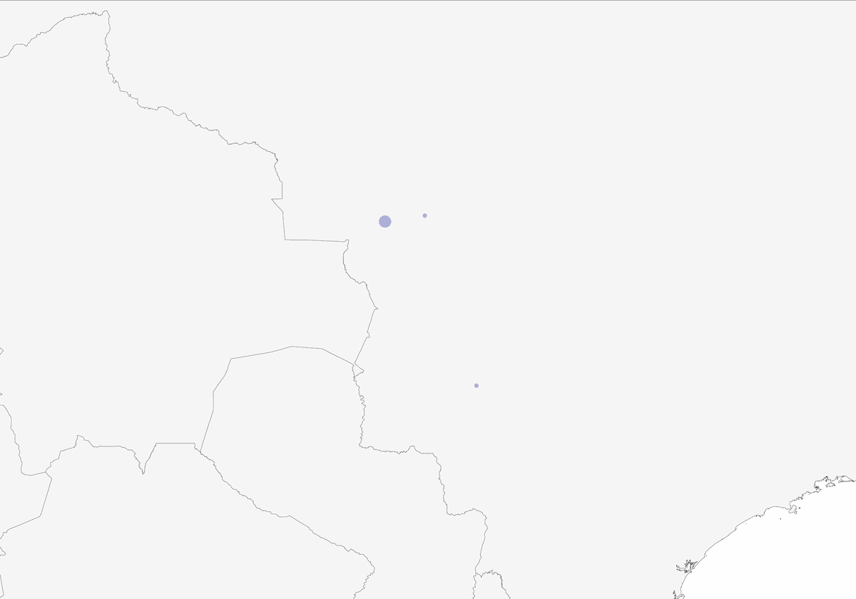 Paloma Terrestre Ojiazul, Distribución 1