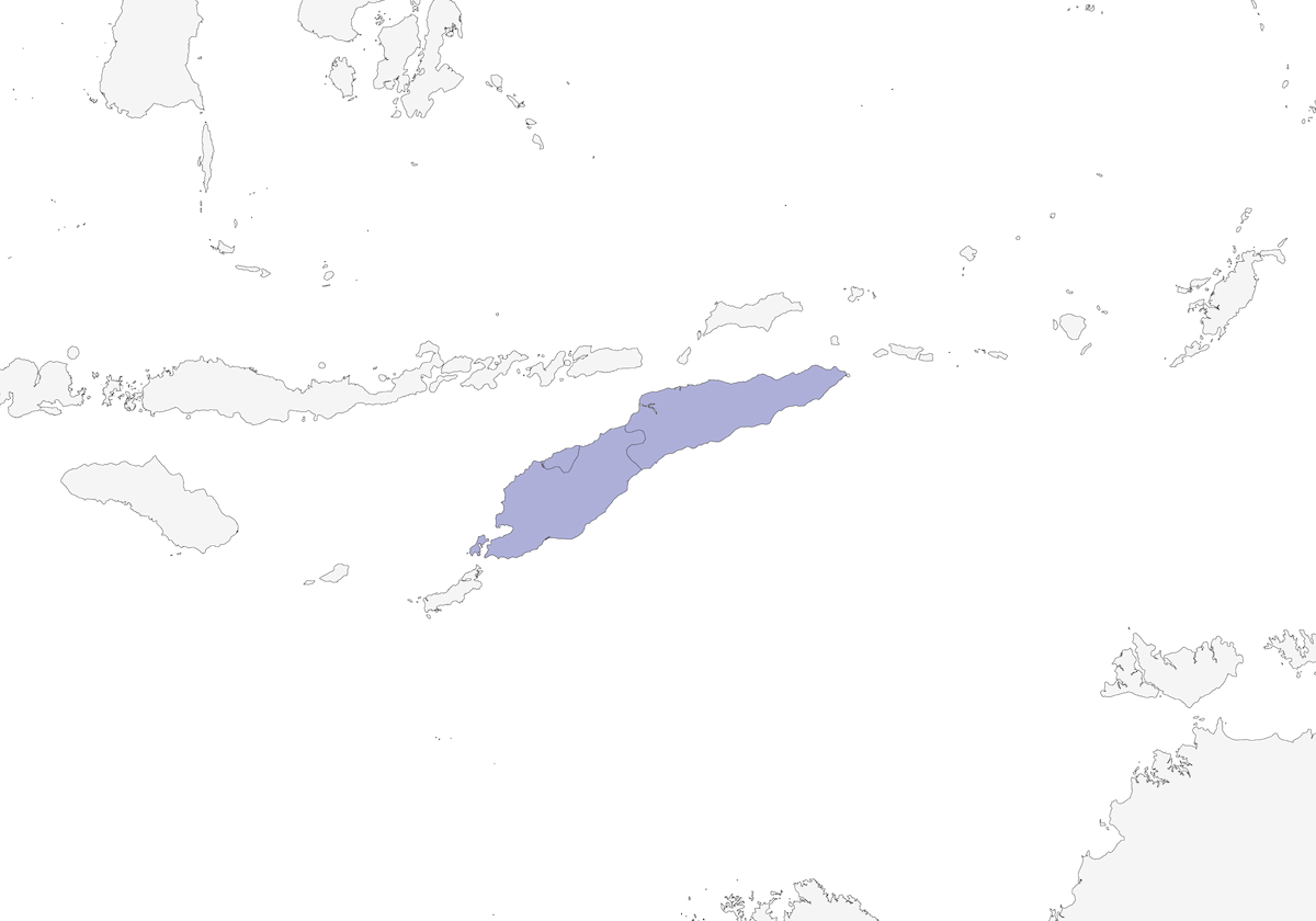 Timor-Blütenpicker, Verbreitung 1