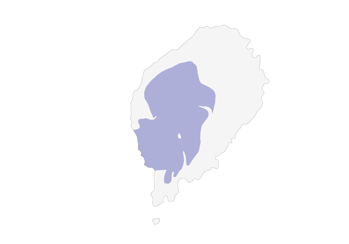 Sao Tome Short-tail, Distribution 1