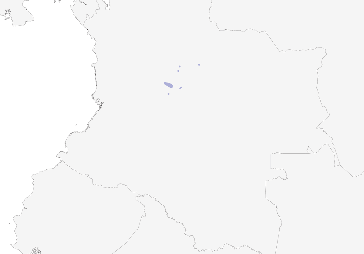 Bogota Rail, 分布 1