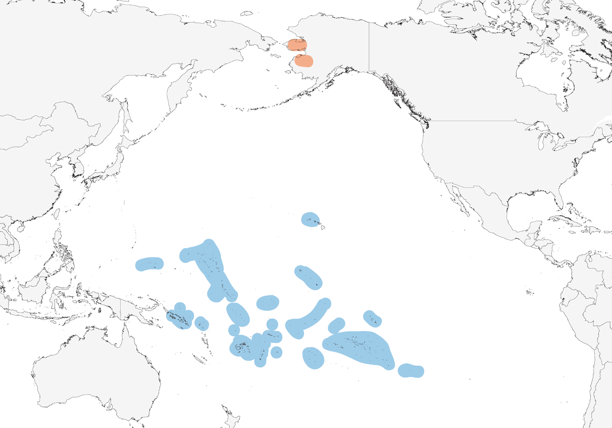 Chiurlo dalla coscia setolosa, Distribuzione 1