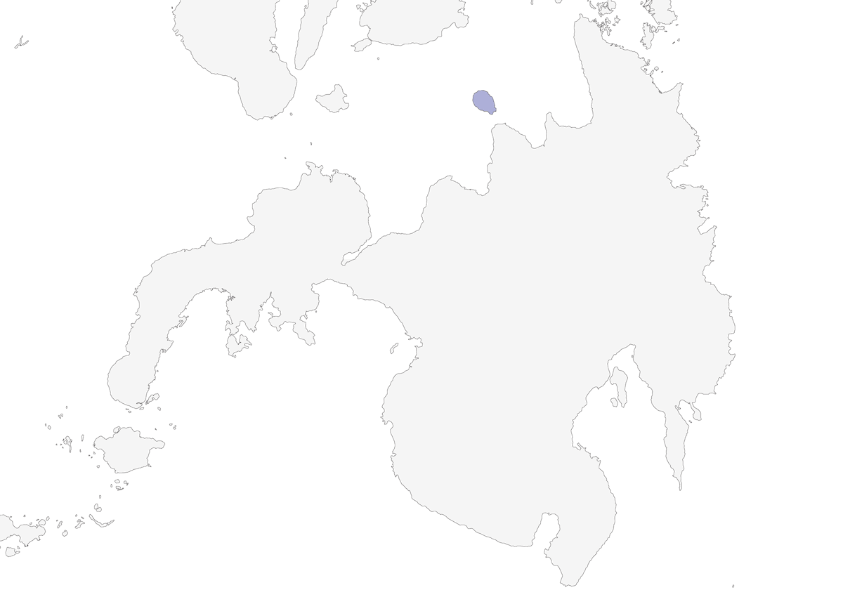 Camiguin-Kuckuckskauz, Verbreitung 1