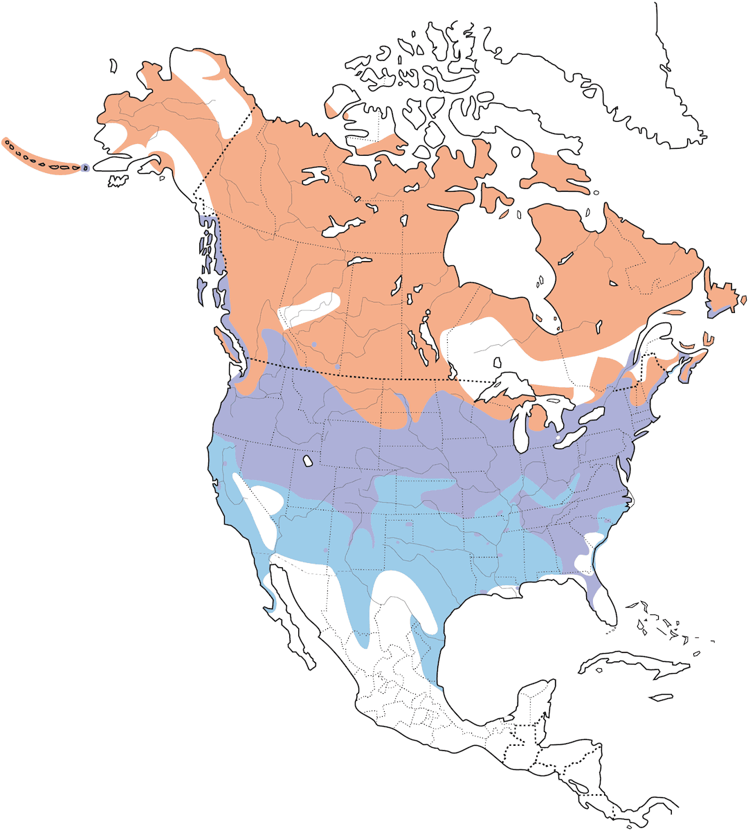 Oca del Canada, Distribuzione 1