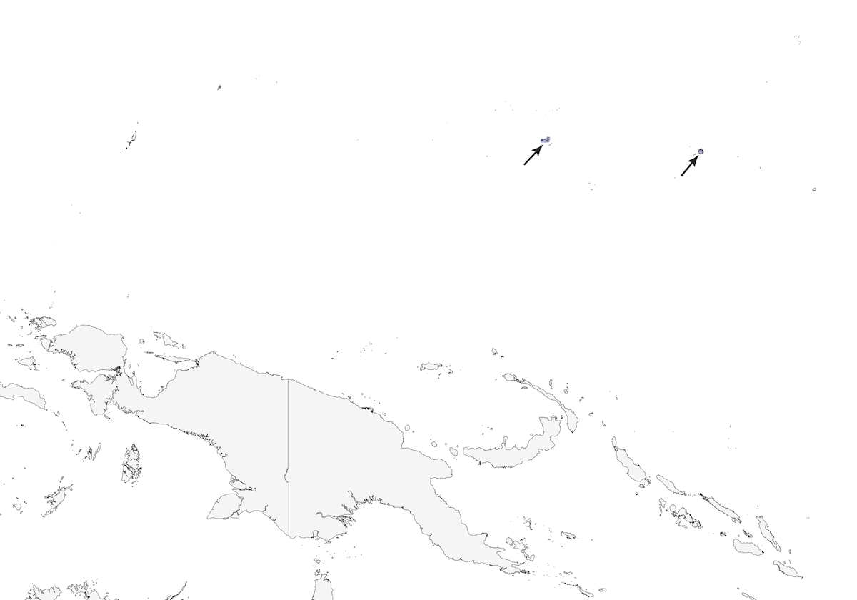 Caroline Islands Ground Dove, Distribution 1
