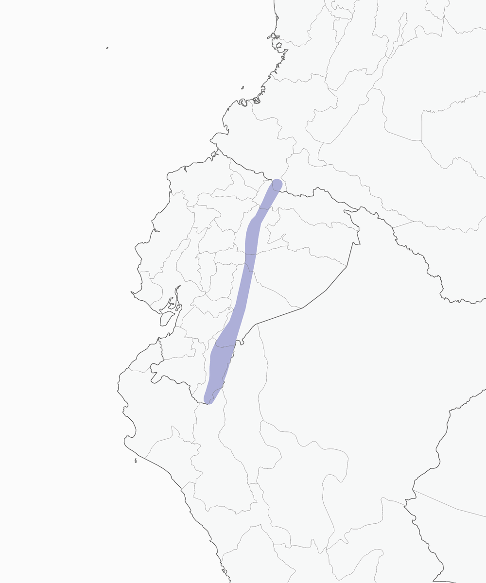 Jacamar dal petto ramato, Distribuzione 1