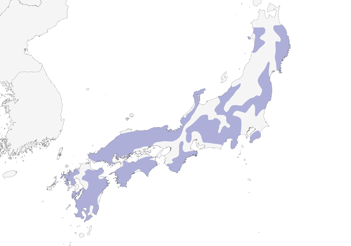 Fagiano ramato, Distribuzione 1