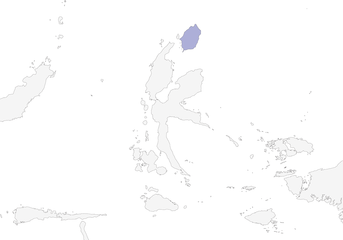 Morotai Friarbird, Distribution 1