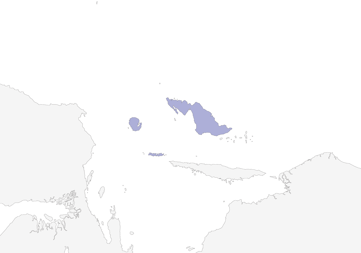 Biak Megapode, 分布 1