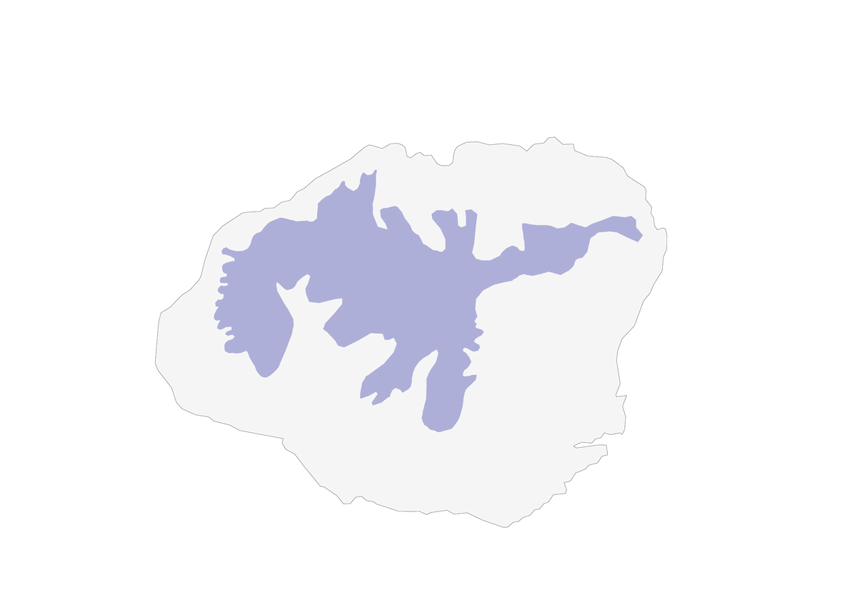 Elepaio di Kauai, Distribuzione 1