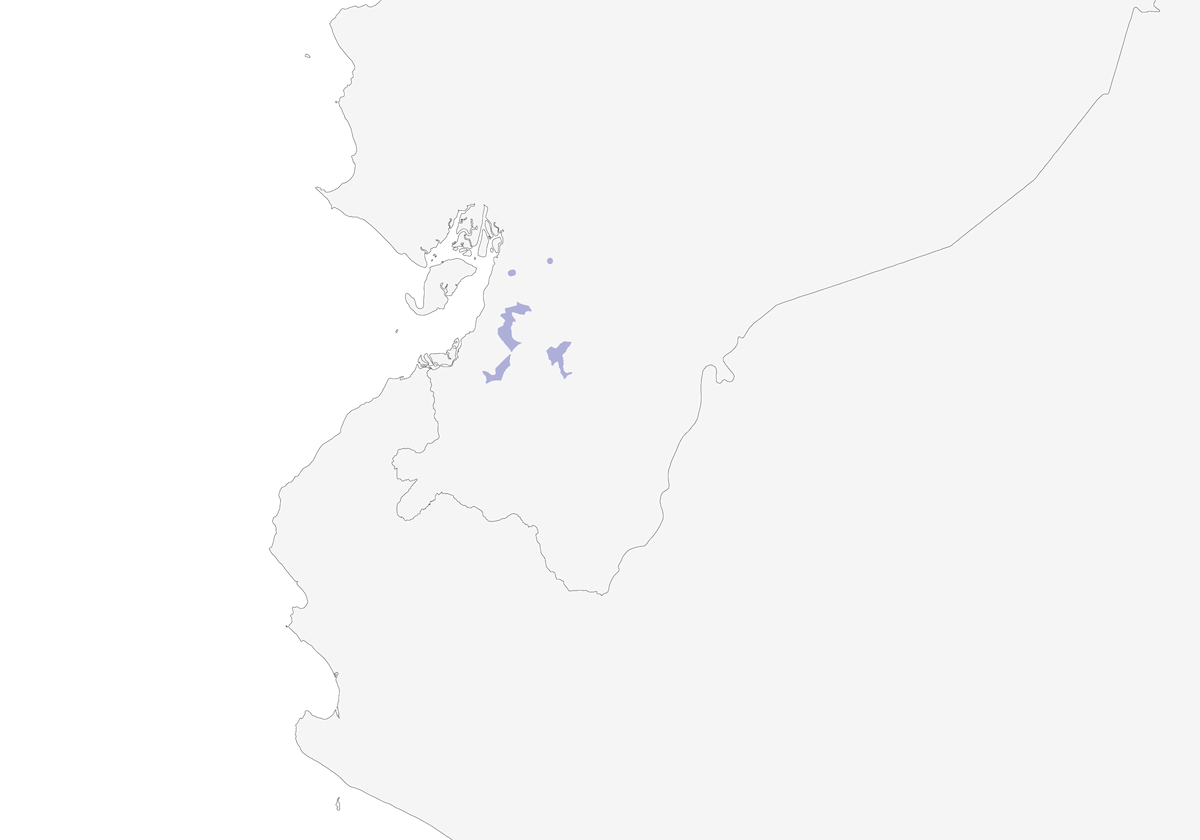 El-Oro-Sittich, Verbreitung 1