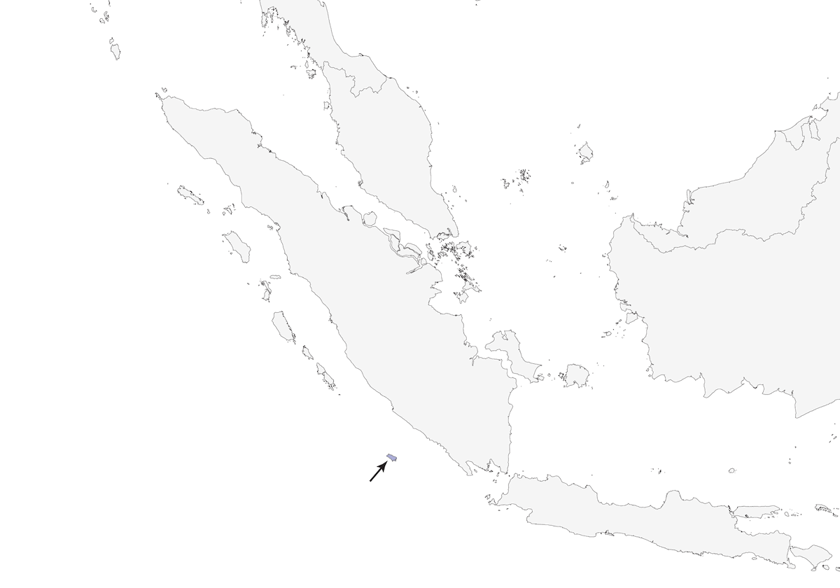 Assiolo di Enggano, Distribuzione 1