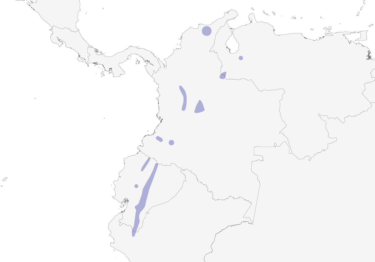 Cercapiante fiammeggiante, Distribuzione 1