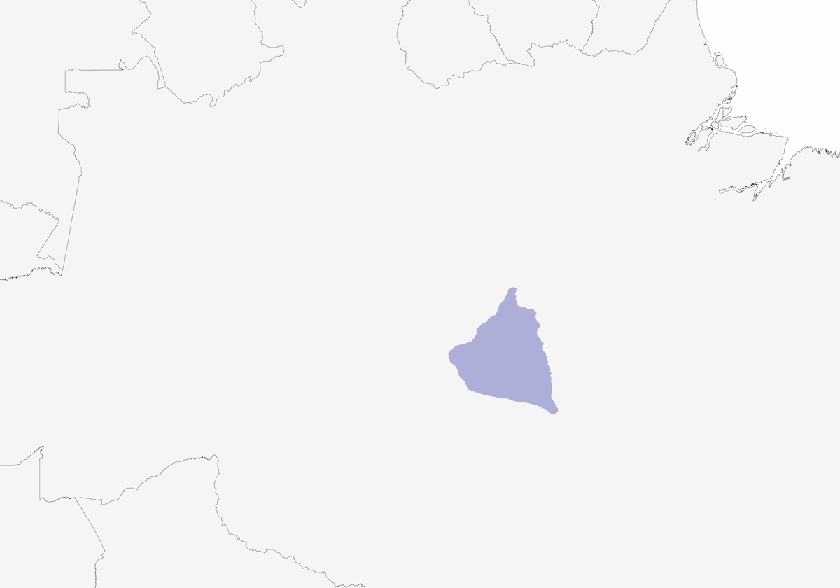 Manachino corona dorata, Distribuzione 1
