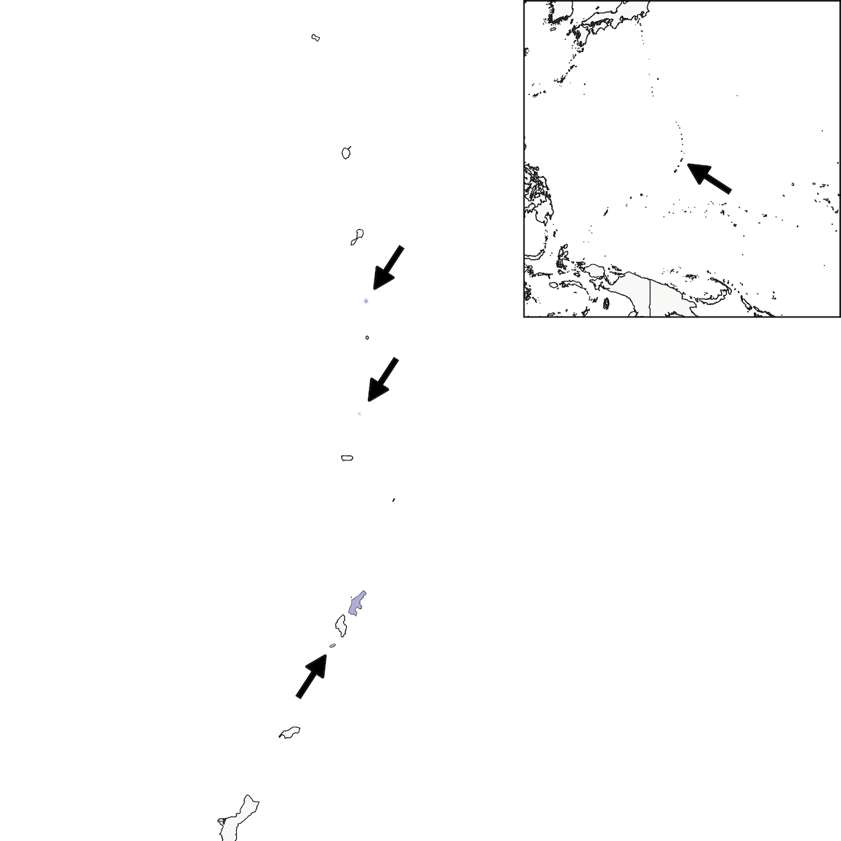 Zostérops doré, Distribution 1