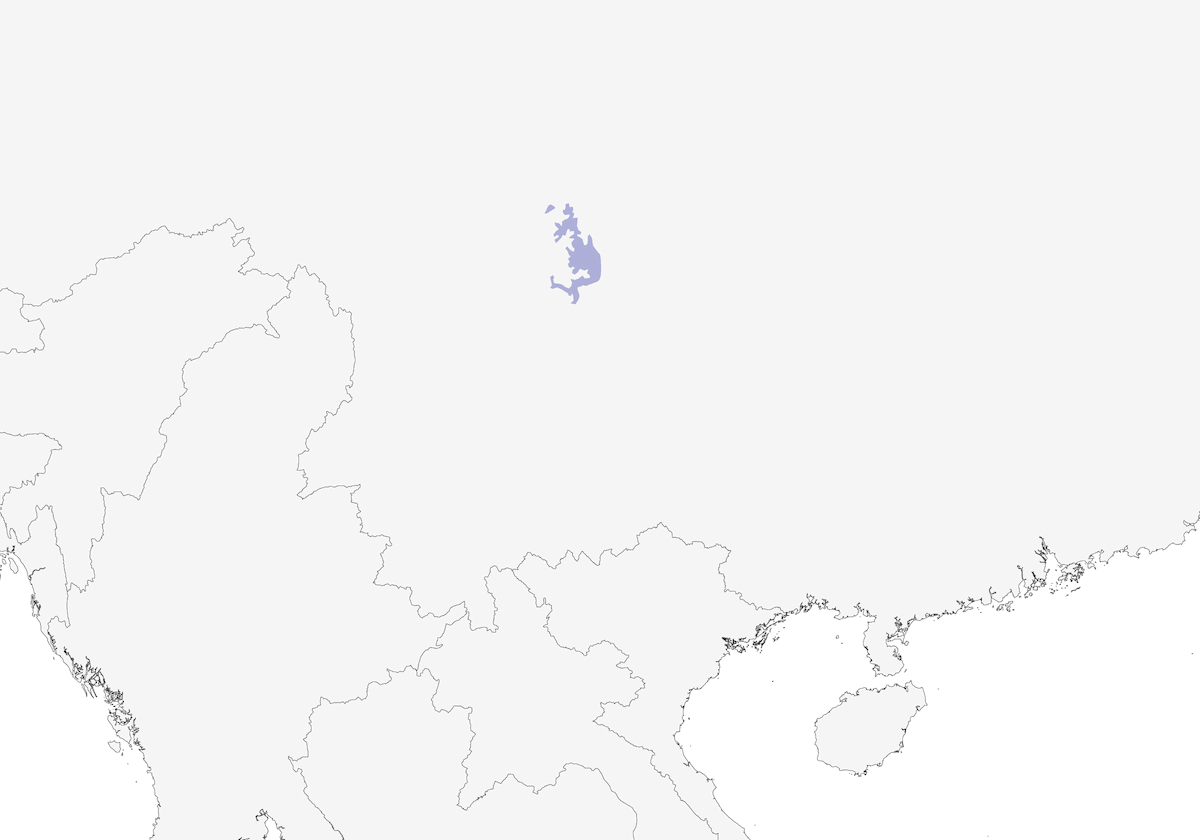 Emei Shan Liocichla, Distribution 1