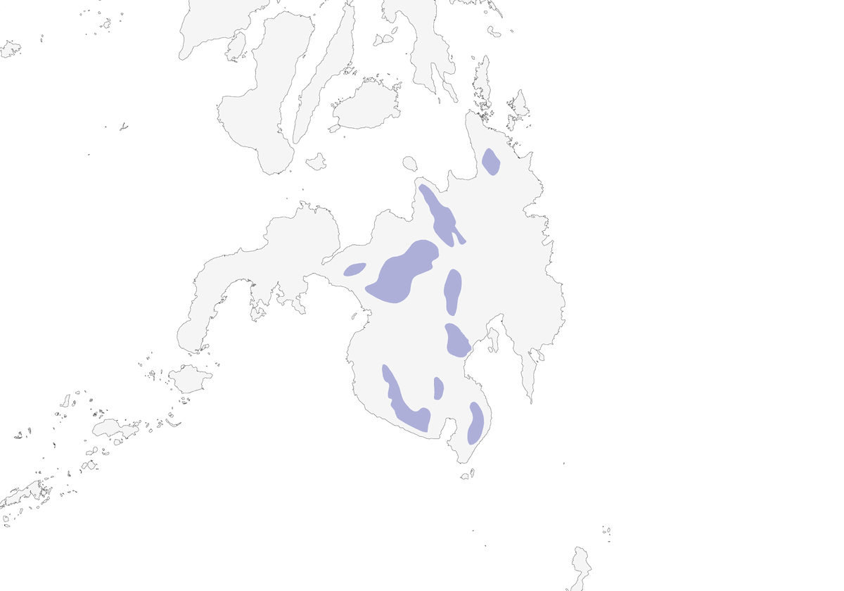 Nettarinia cappuccio grigio, Distribuzione 1