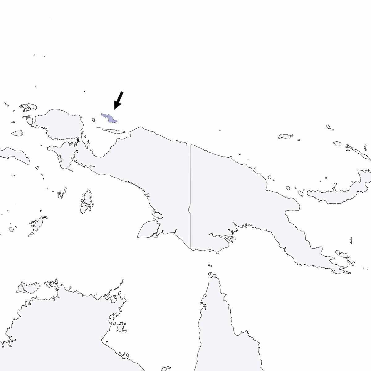 Pitta cappuccio di Biak, Distribuzione 1