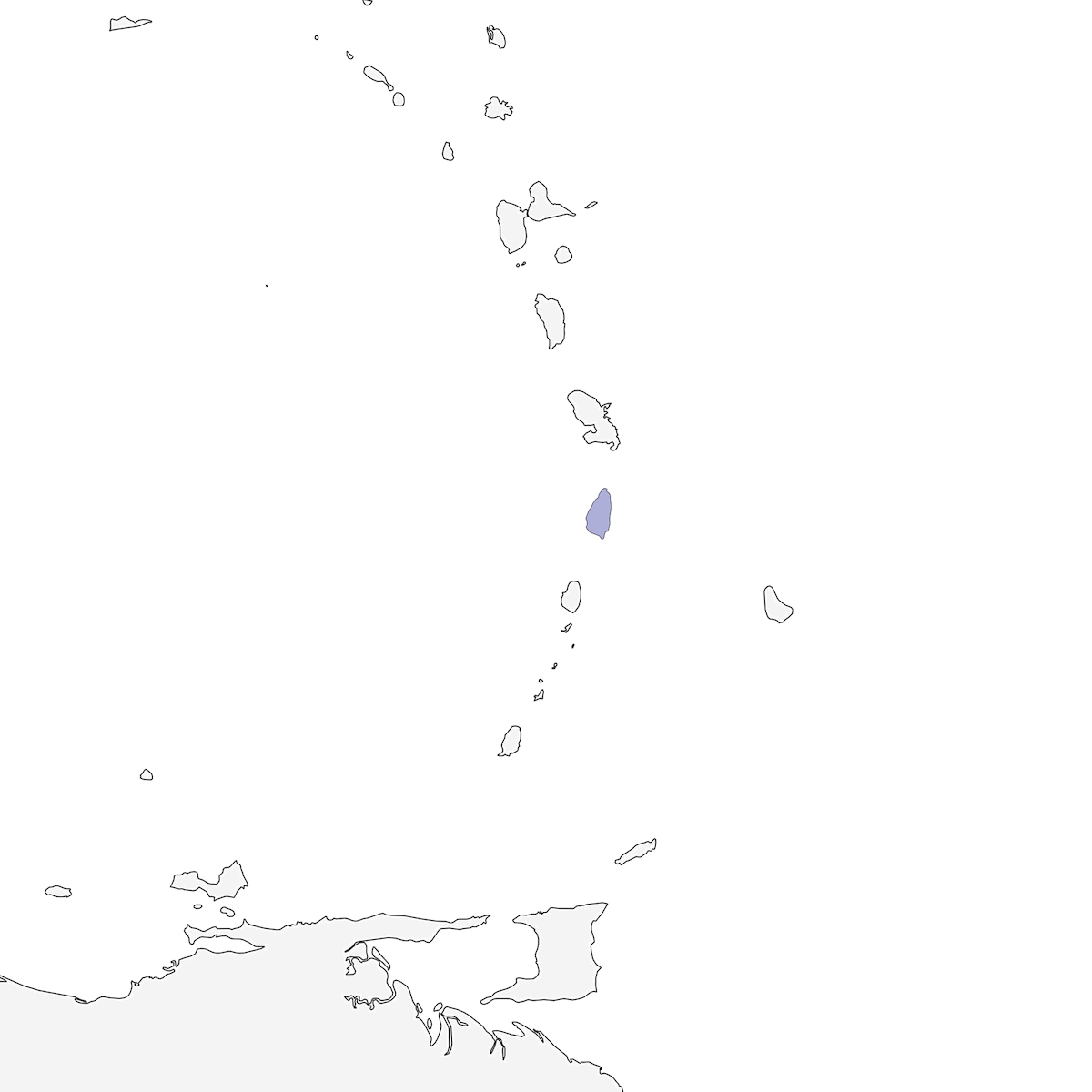 Scricciolo di Santa Lucia, Distribuzione 1