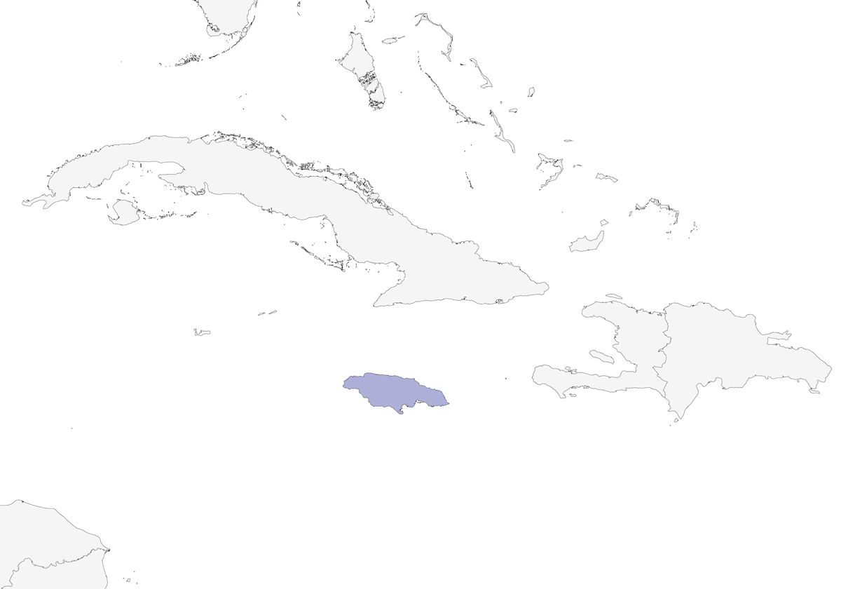Jamaican Elaenia, Distribution 1