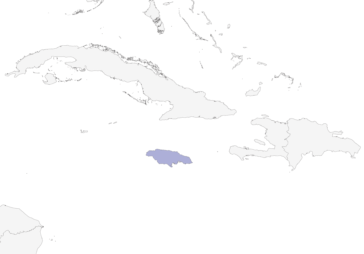 Pibí jamaicano, Distribución 1