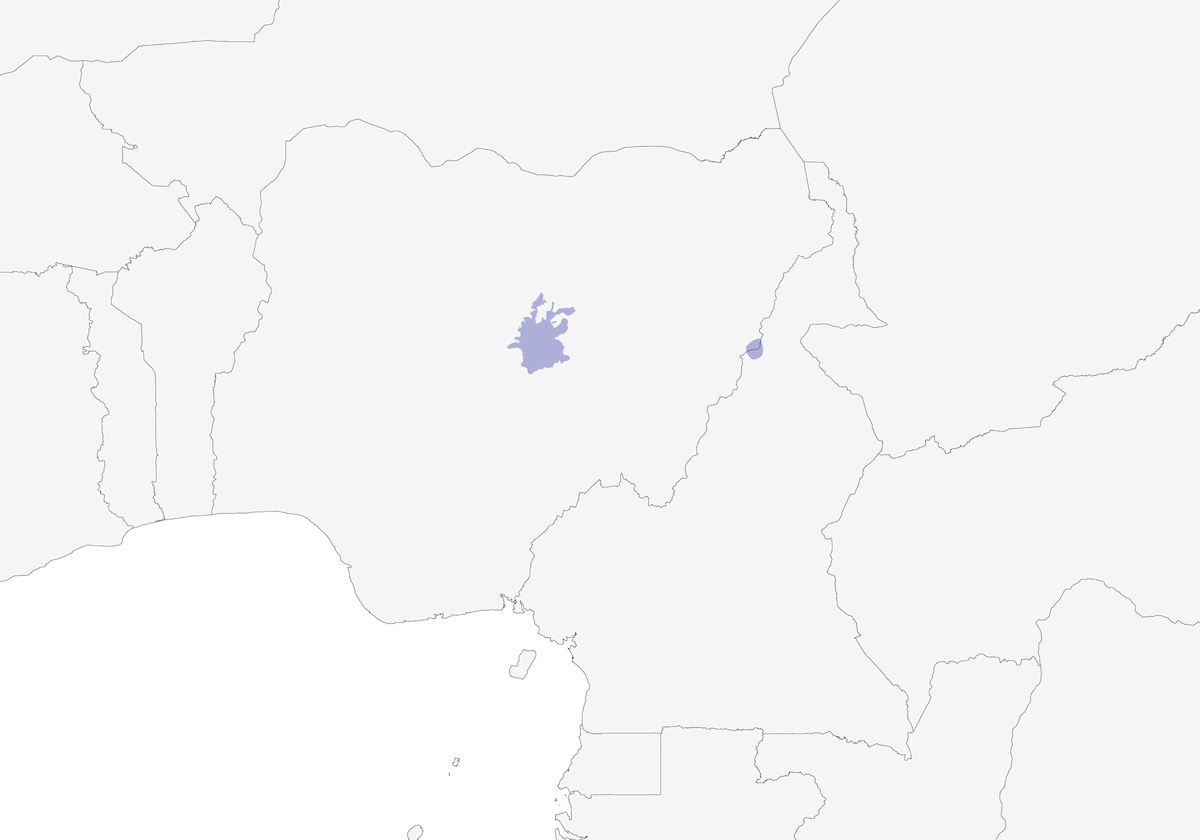 Viuda del Jos Plateau, Distribución 1