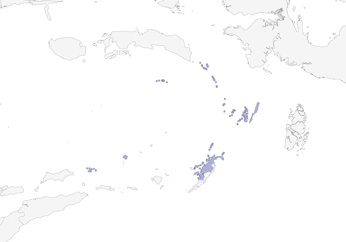 Échenilleur des Kaï, Distribution 1