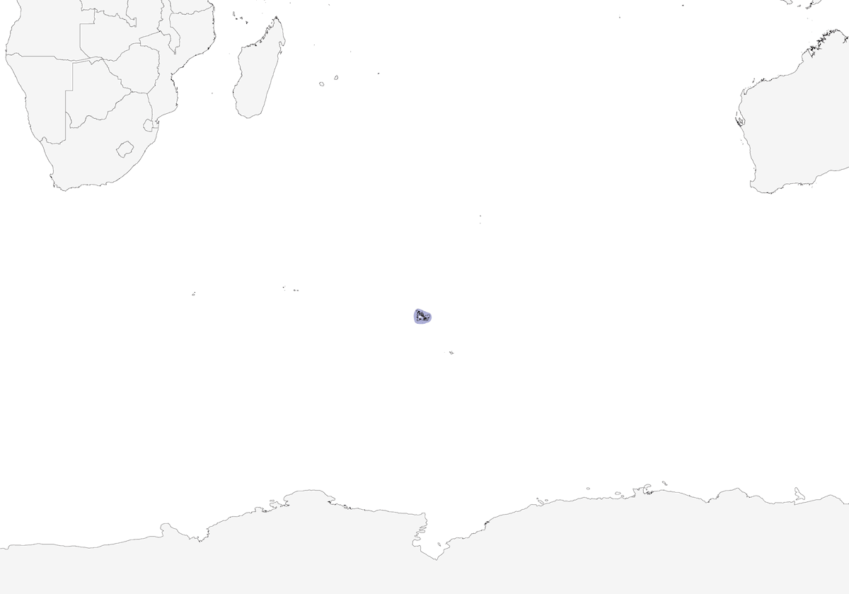 Kerguelen-Scharbe, Verbreitung 1