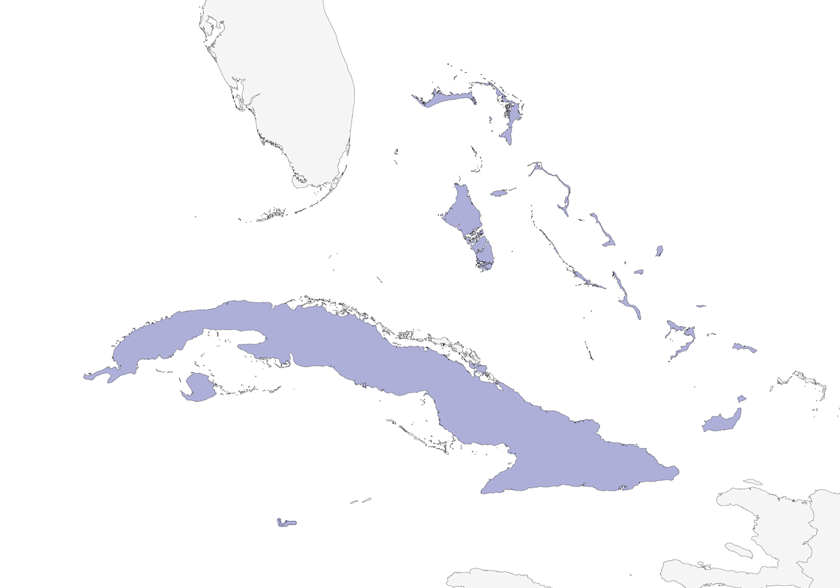 Mosquero de La Sagra, Distribución 1