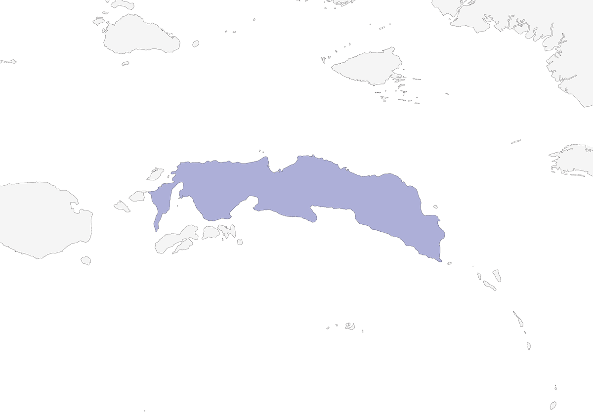 Piccione montano di Seram, Distribuzione 1
