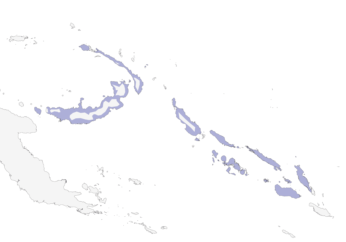 Mina codalunga, Distribuzione 1