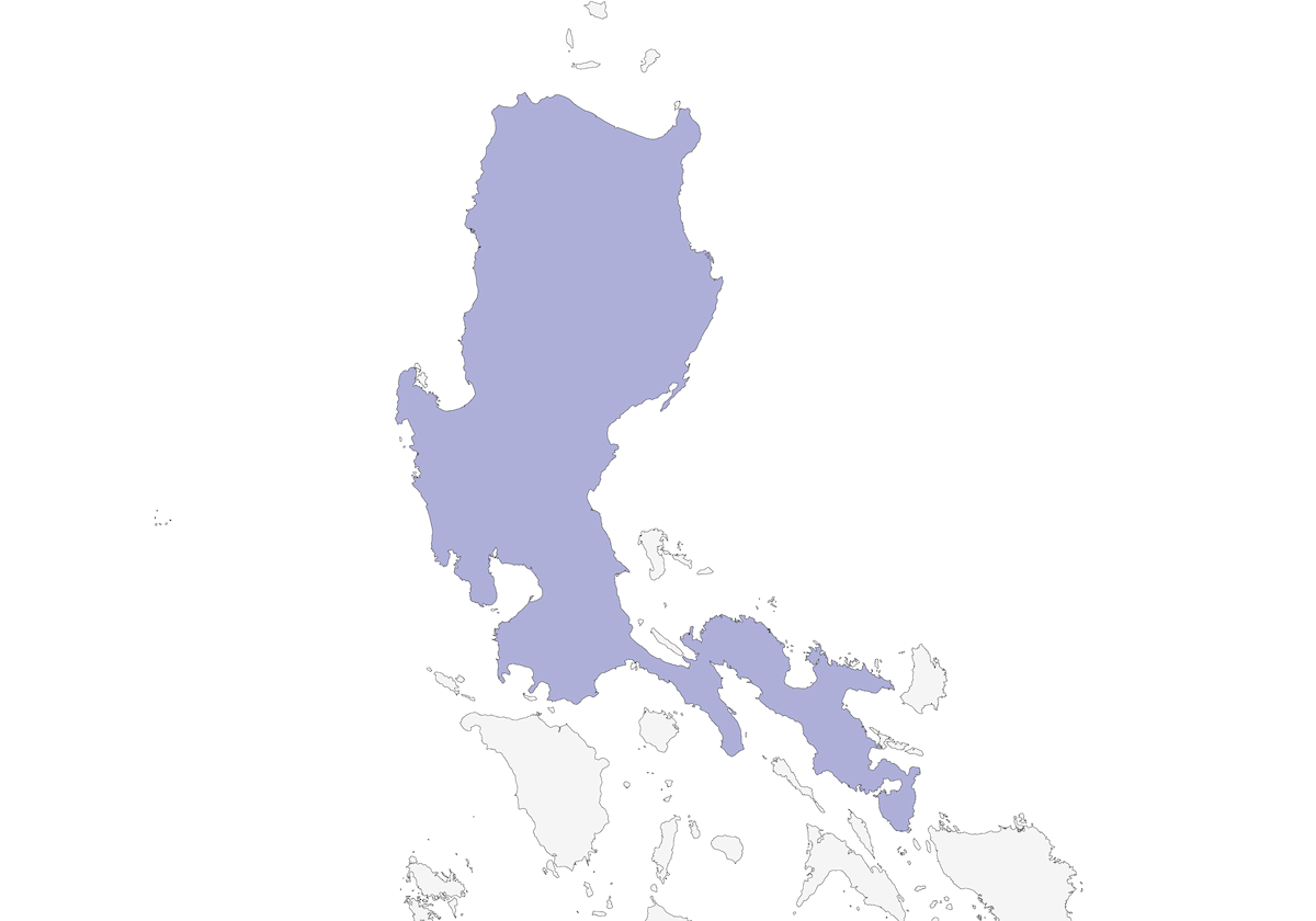 Rallo di Luzon, Distribuzione 1