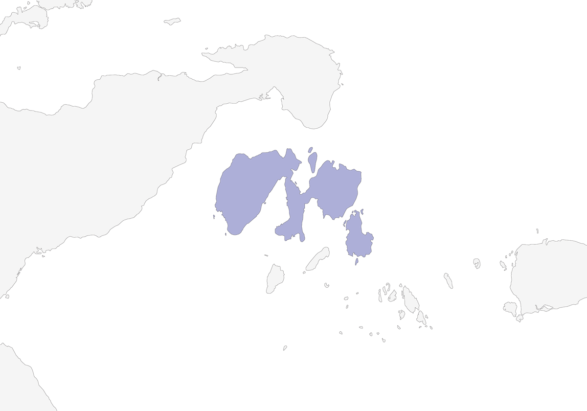 Banggai Fruit-Dove, Distribution 1