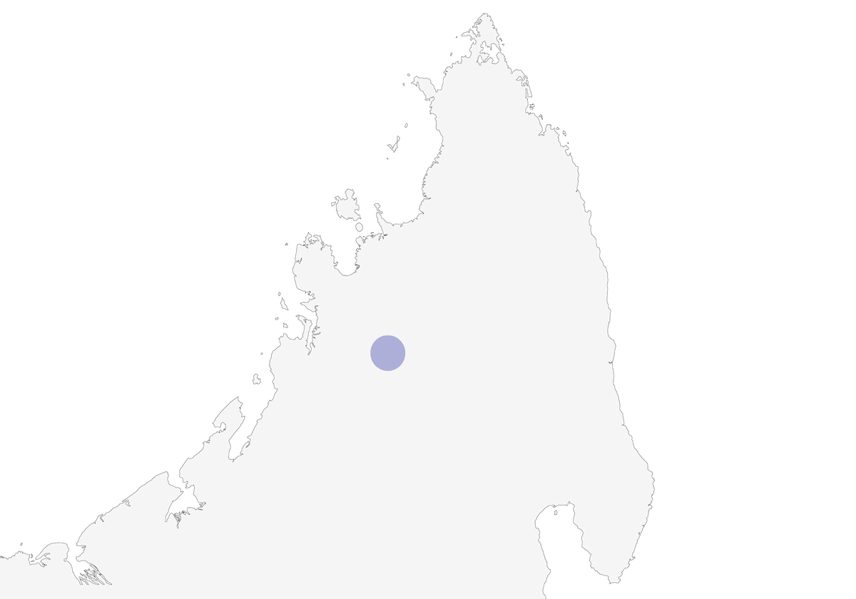 Pato Buceador de Madagascar, Distribución 1