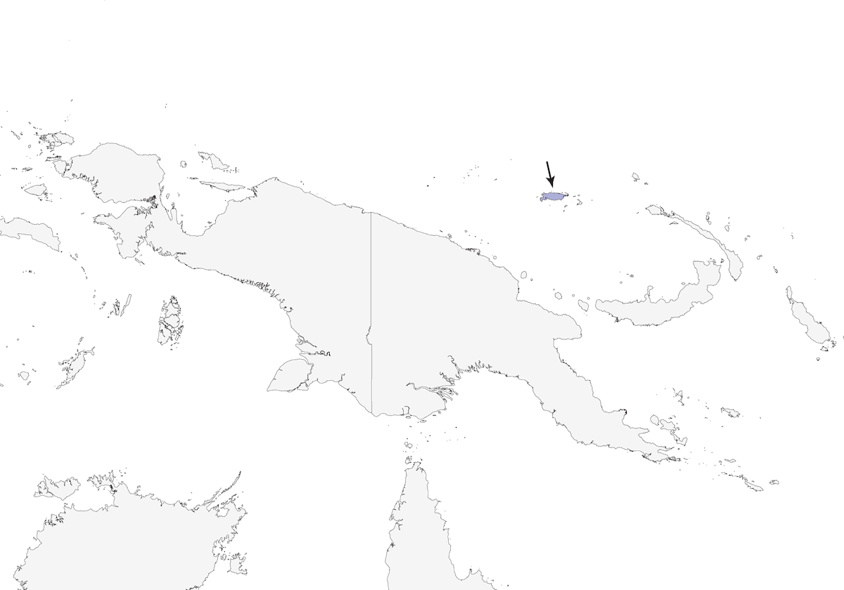 Manus-Kuckuckskauz, Verbreitung 1