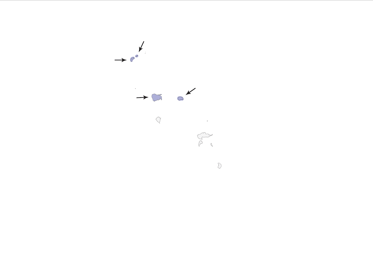 Rousserolle des Marquises du Nord, Distribution 1