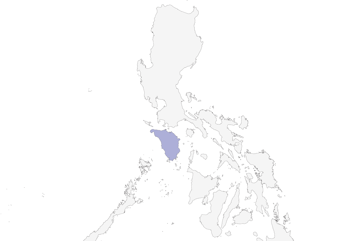 Allocco di Mindoro, Distribuzione 1