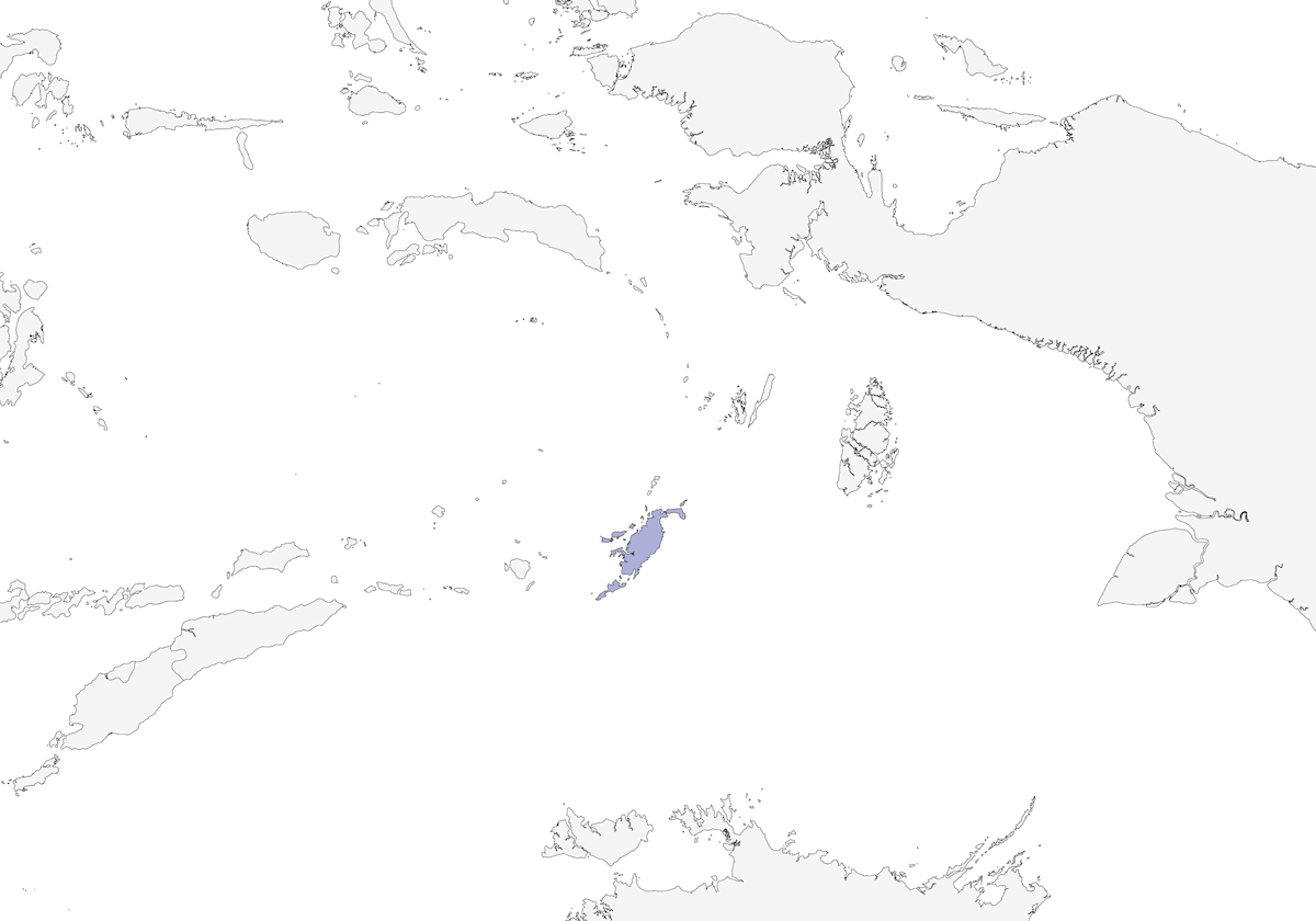 Ninox di Tanimbar, Distribuzione 1
