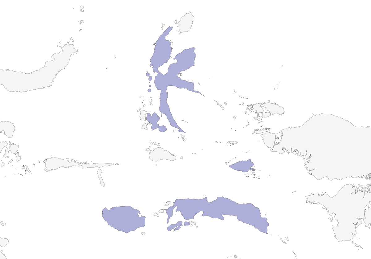 Mégapode des Moluques, Distribution 1