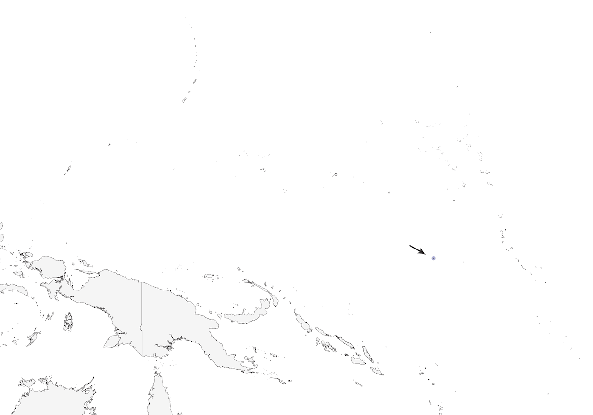 Carricero de Nauru, Distribución 1