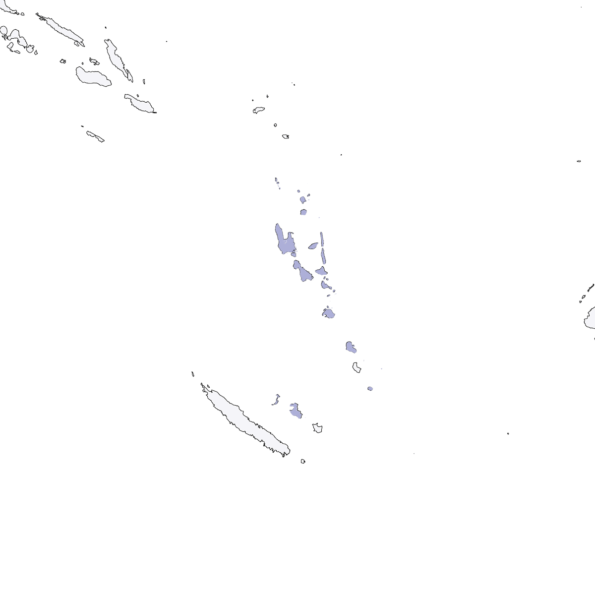 Vanuatu Whistler, Distribution 1