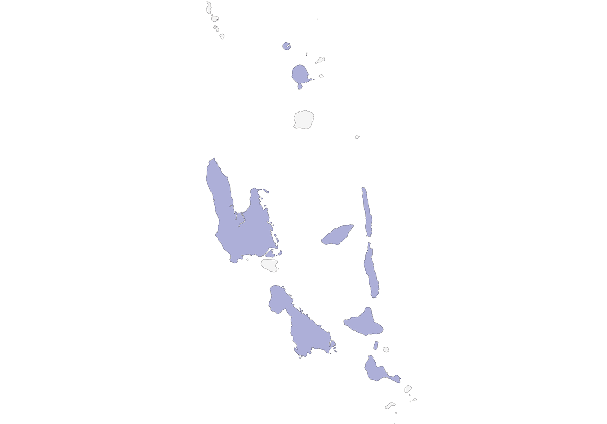 Vanuatu-Honigfresser, Verbreitung 1