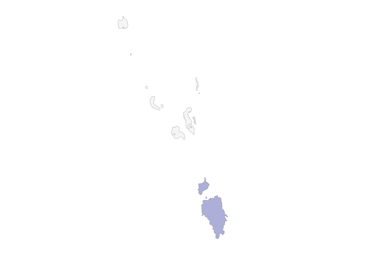 Periquito de Nicobar, Distribución 1