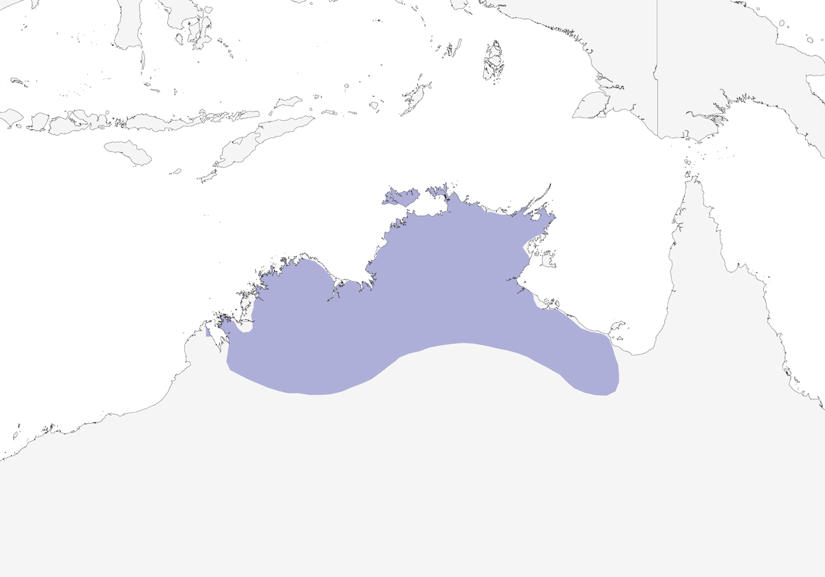 Rosella settentrionale, Distribuzione 1
